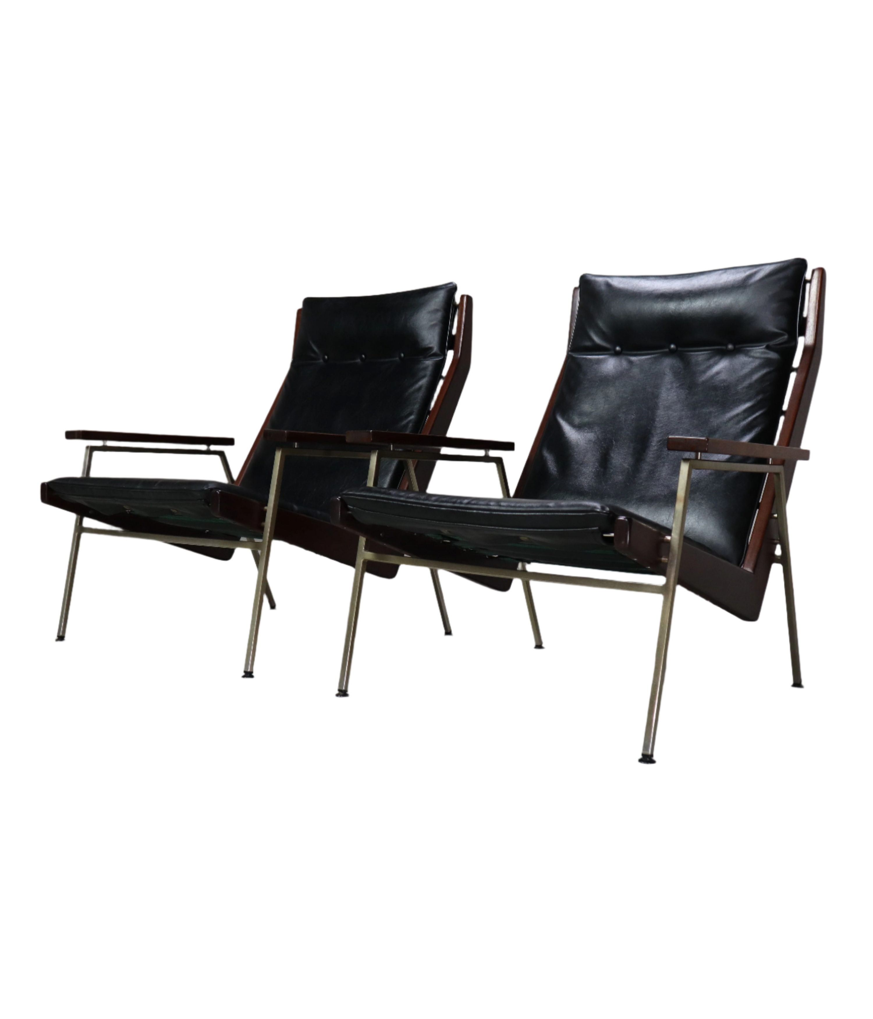 Set_of_2_Lounge_Chairs_model_1611_by_Rob_Parry_for_De_Ster_Gelderland_1952