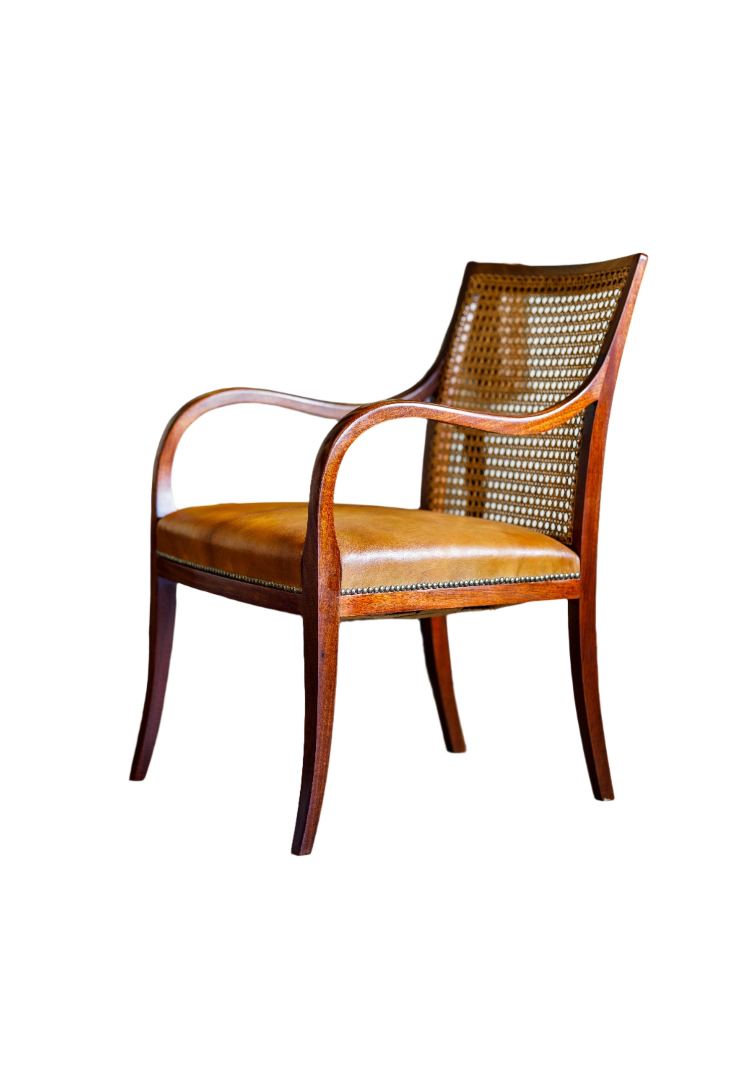 Set_of_4_Armchairs_in_Leather_and_Rattan_by_Frits_Henningsen