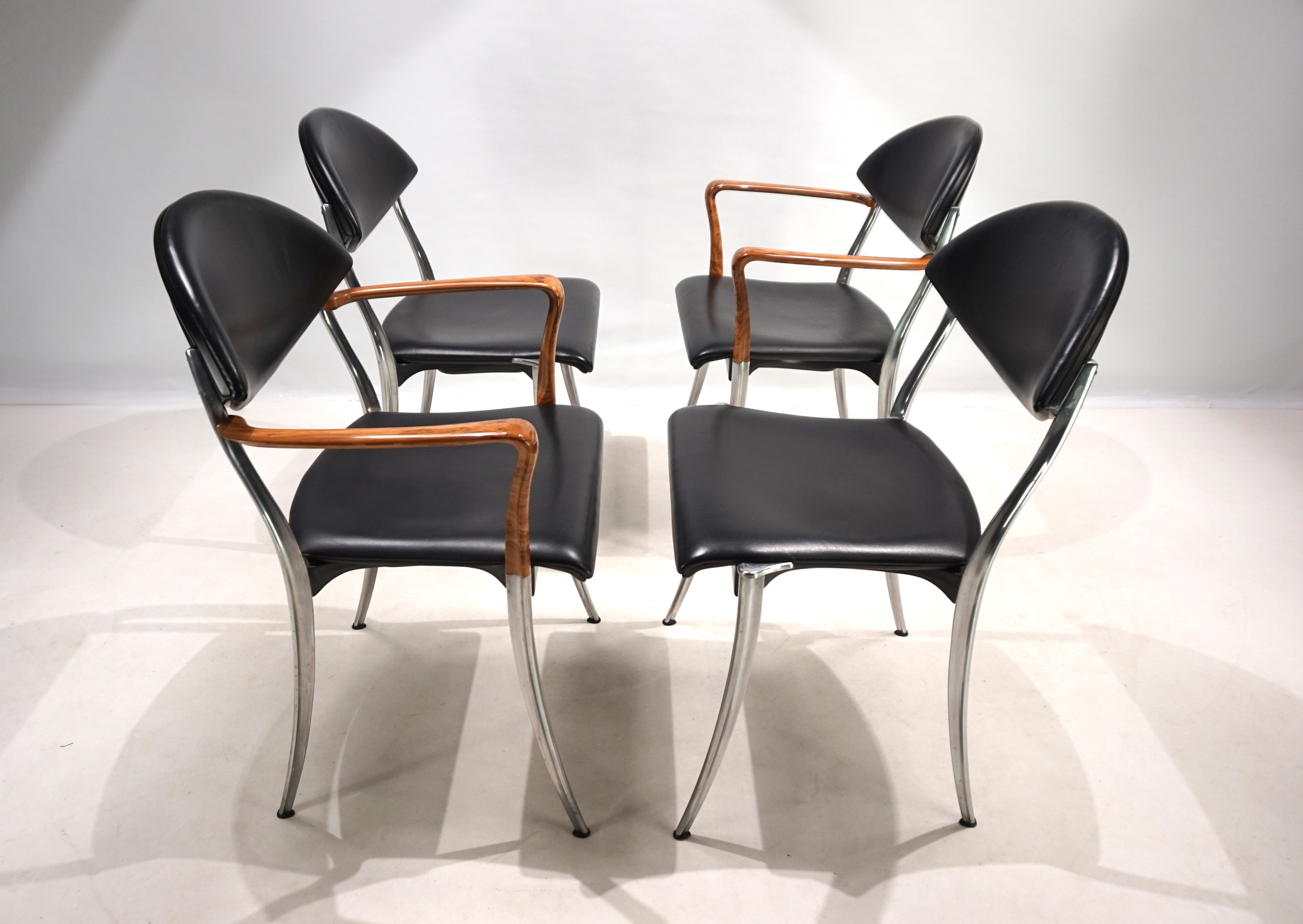Set_of_4_Coro_dining_chairs_by_Luigi_Origlia_1980