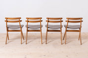 Set_of_4_Dining_Chairs_model_SAKS_by_Poul_Volther_Timless_Danish_Design_Fully_Restored