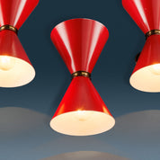 Set_of_4_Red_Vintage_Wall_Lamps_Metal_Brass_Italian_Manufacture_1970s