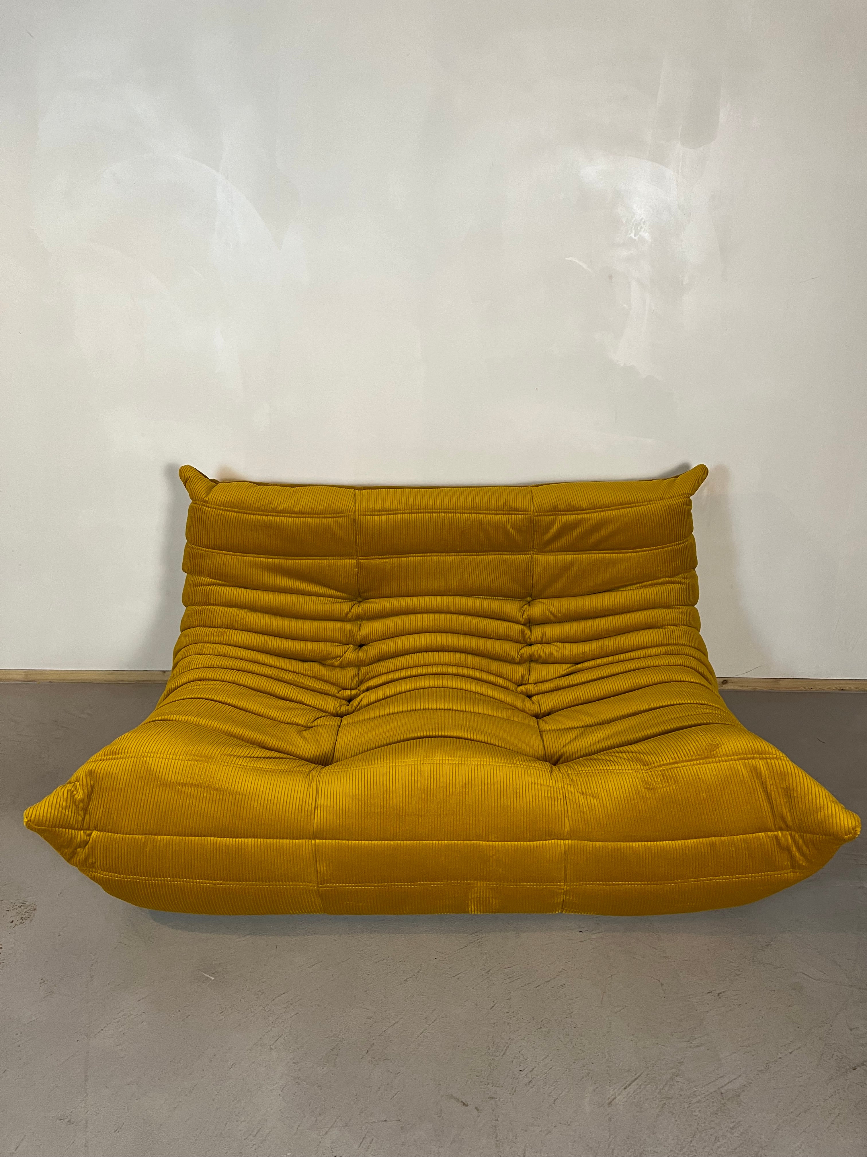 Set_of_5_Goldenrod_Togo_Living_Room_Set_by_Michel_Ducaroy_for_Ligne_Roset
