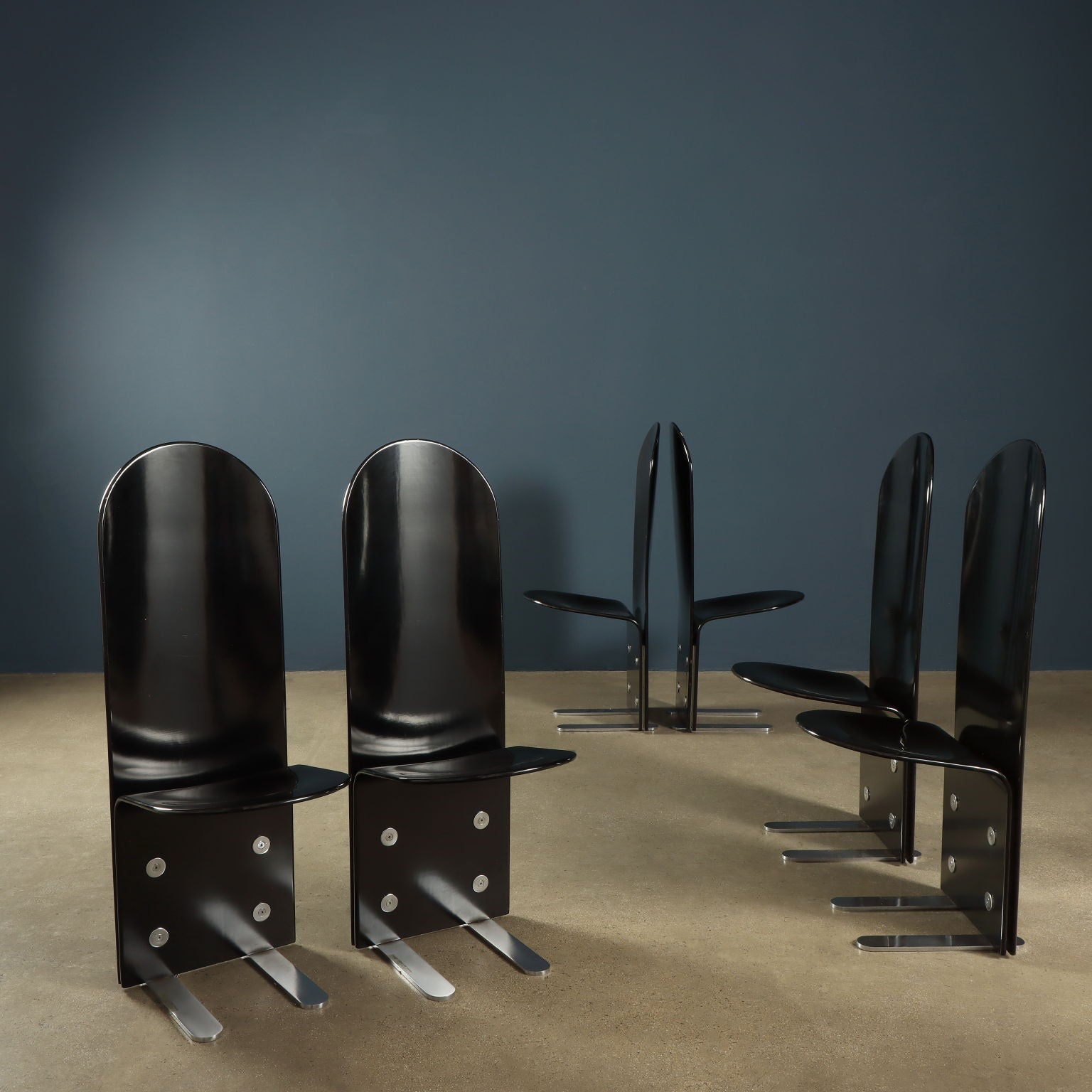 Set_of_6_Armet_Pellicano_Chairs_Vintage_Design_Luigi_Saccardo_Steel_Wood