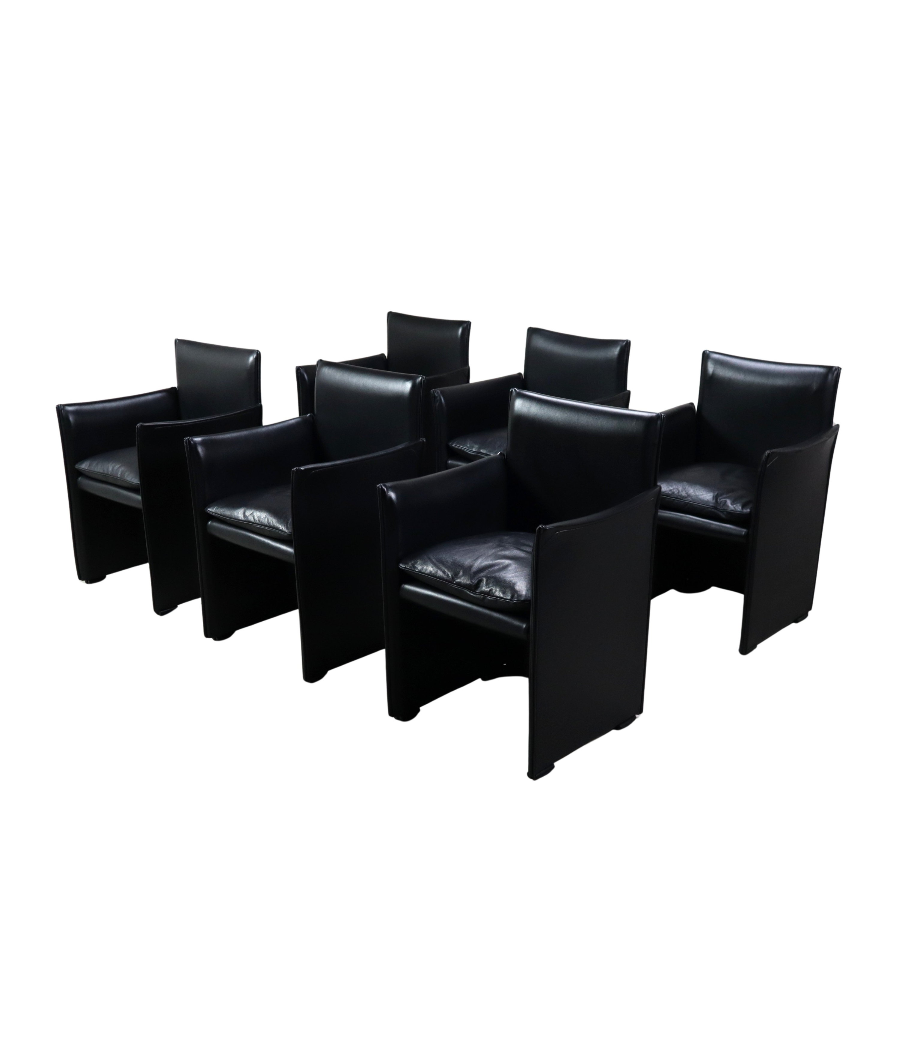 Set_of_6_Break_401_armchairs_by_Mario_Bellini_for_Cassina