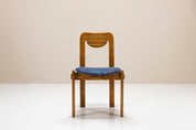 Set_of_6_Brutalist_Dining_Chairs_in_Oak_and_Blue_Upholstery_Germany_1960s