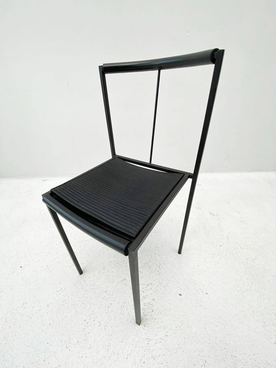 Set_of_6_Chairs_by_Zeus_Noto_Maurizio_Peregalli_Millepunte_1984
