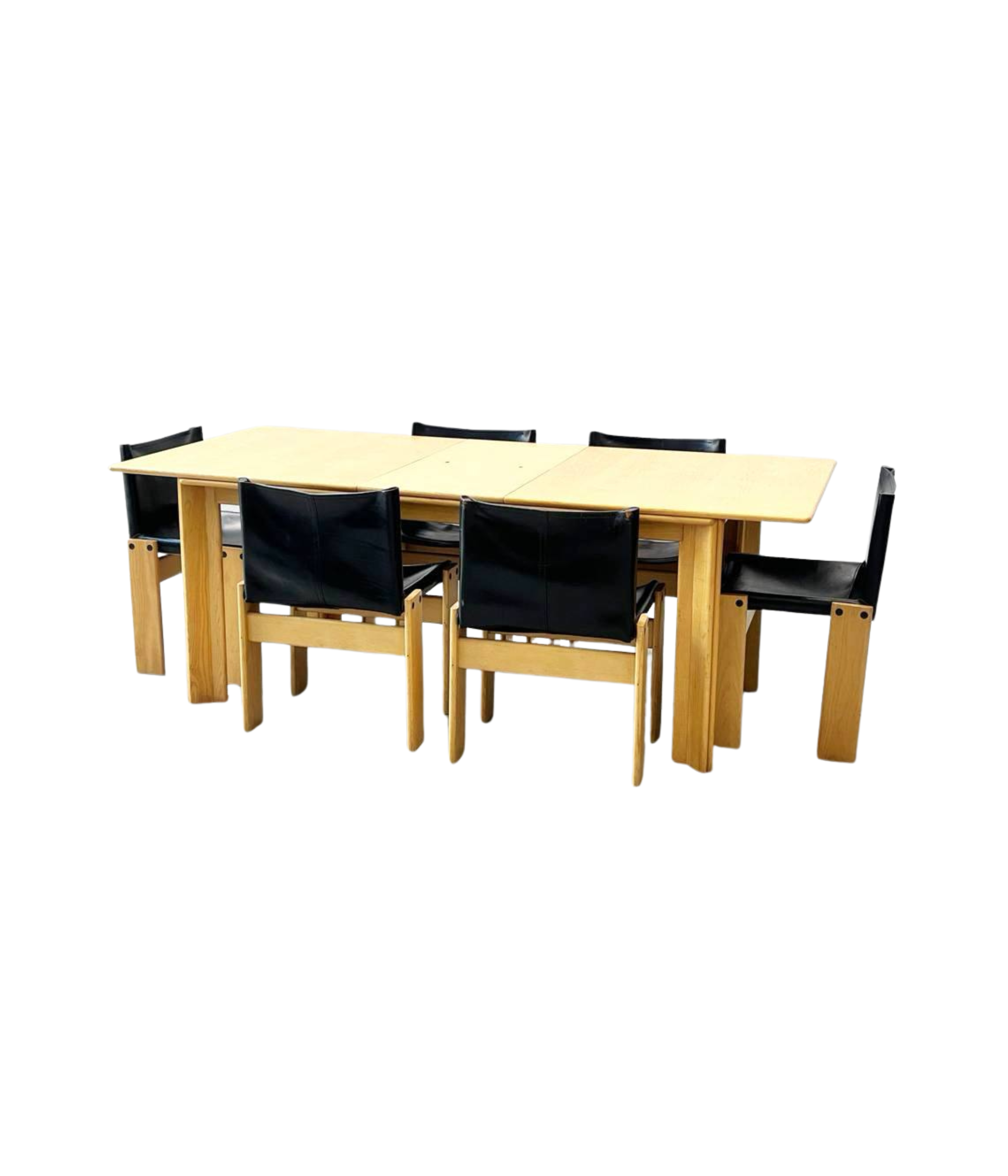 Set_of_6_Monk_chairs_and_table_by_Afra_and_Tobia_Scarpa_for_Molteni,_1973