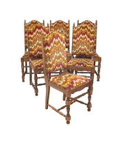 Set_of_6_studded_high_chairs_1950