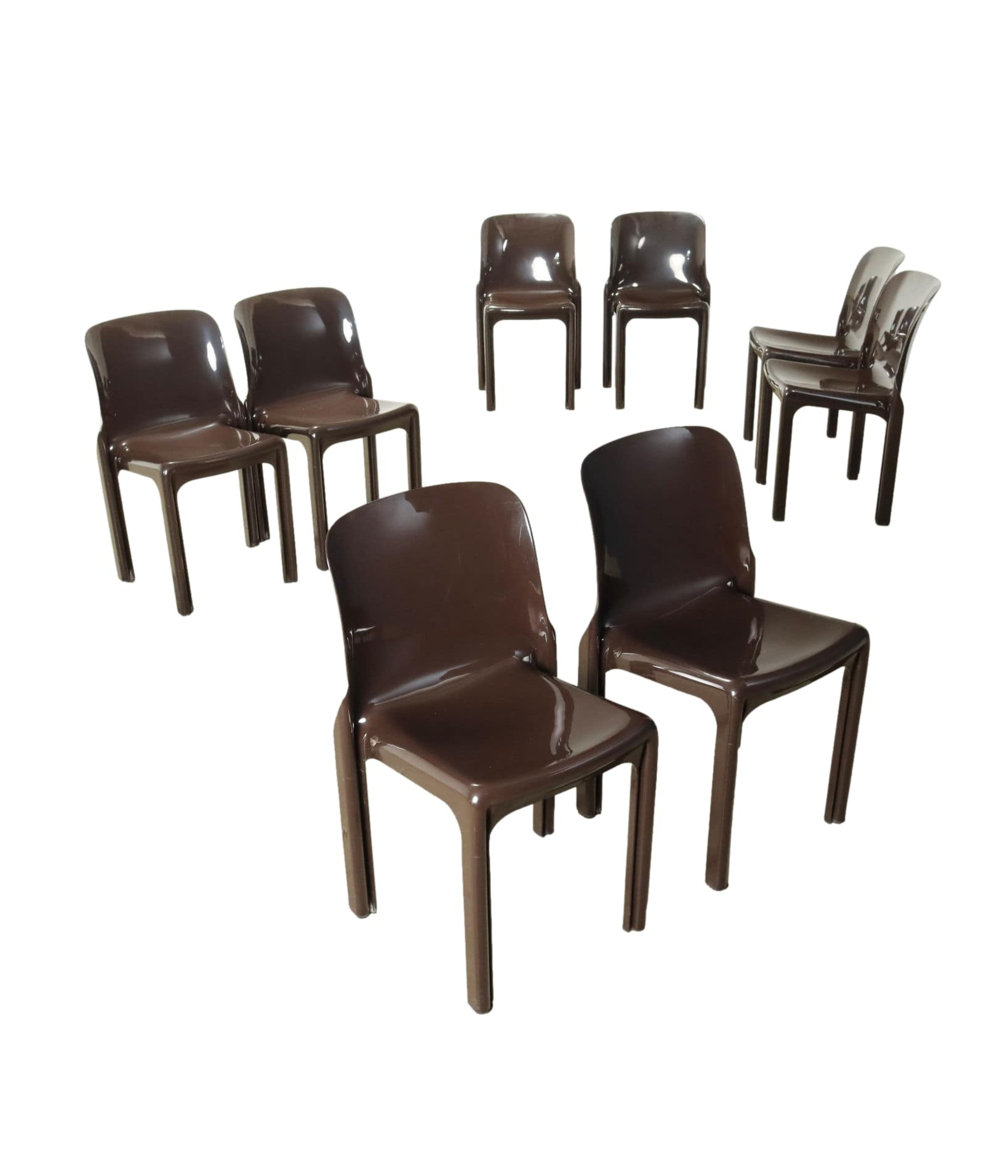 Set_of_8_Artemide_Selene_Chairs_Vintage_Design_Vico_Magistretti_1970s