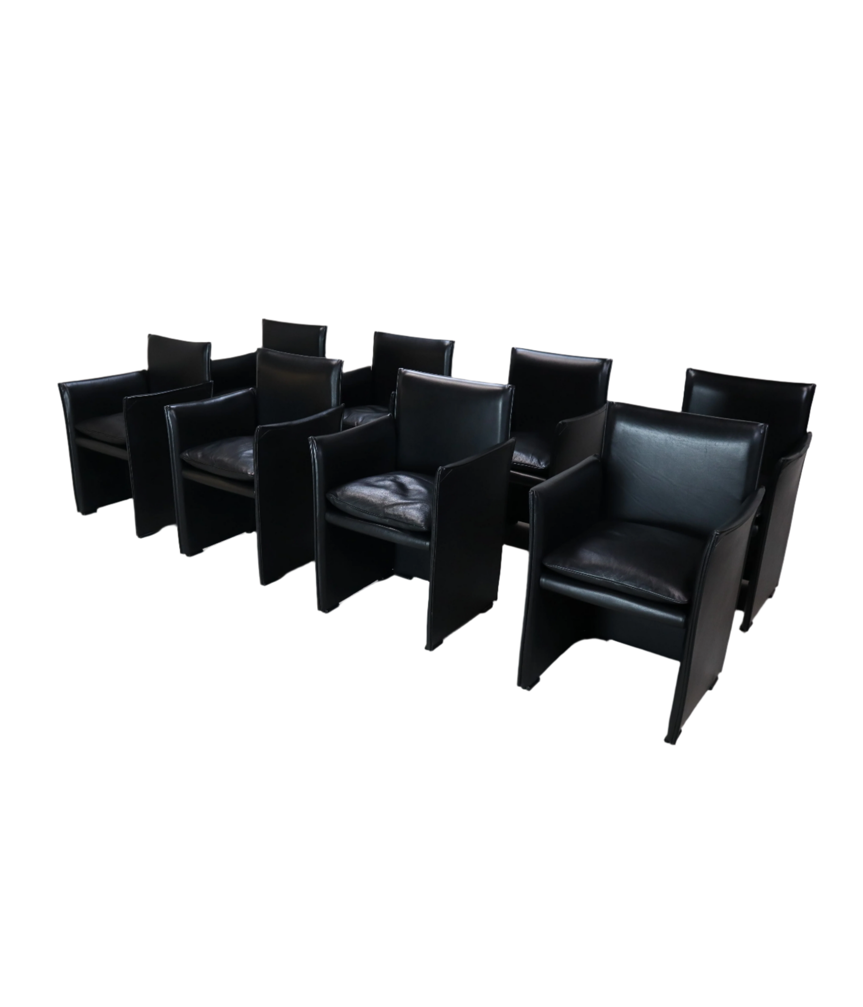 Set_of_8_Break_401_armchairs_by_Mario_Bellini_for_Cassina_1976