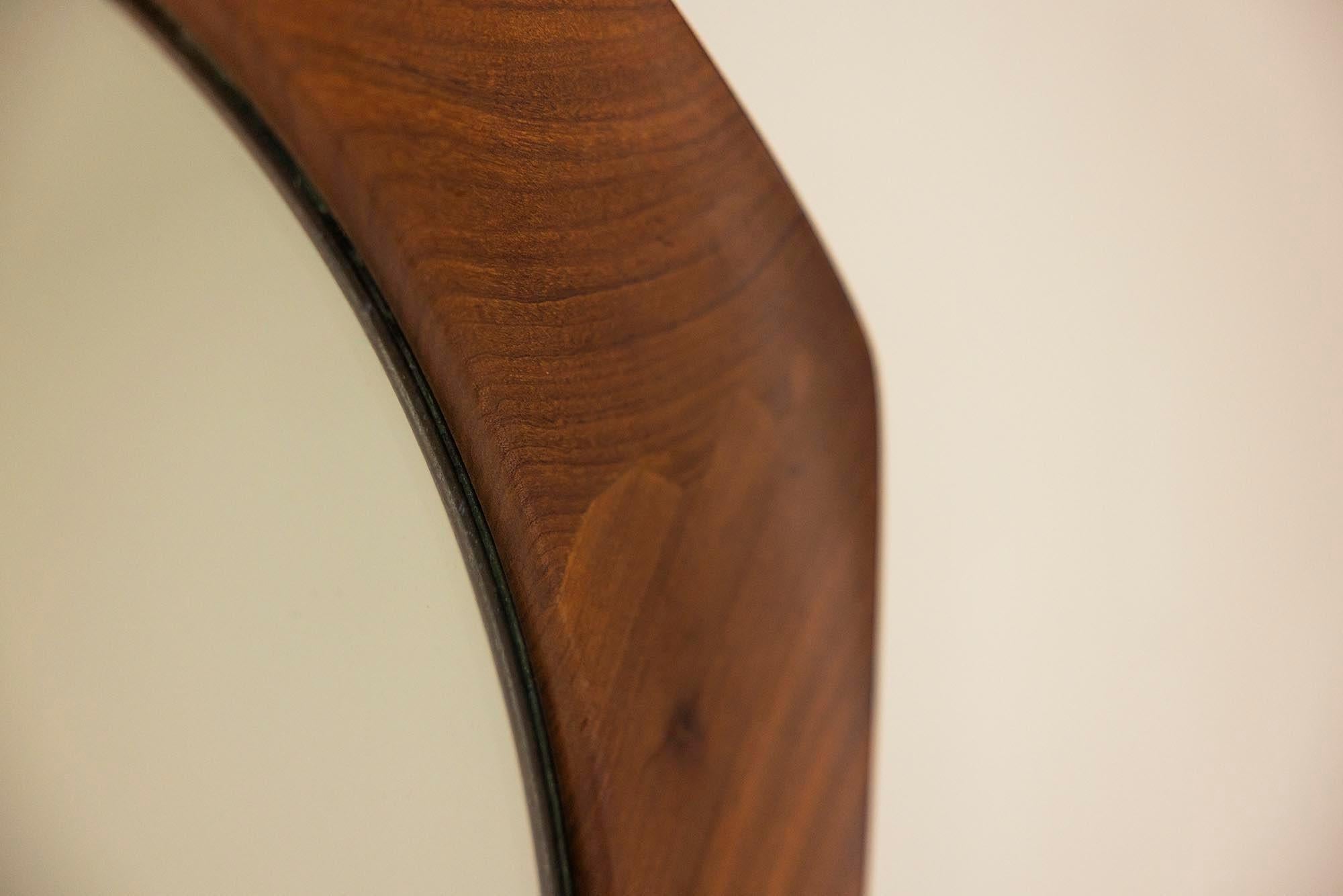 Smoothly_Shaped_Triangular_Teak_Mirror_by_Campo_e_Graffi_Italy_1960s