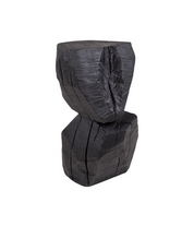 Solid_Burnt_Black_Wood_Rustic_Sculptural_Side_Table_Pedestal_Unique