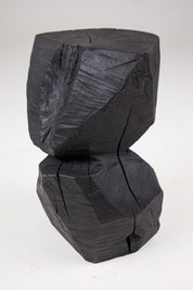 Solid_Burnt_Black_Wood,_Rustic_Sculptural_Side_Table