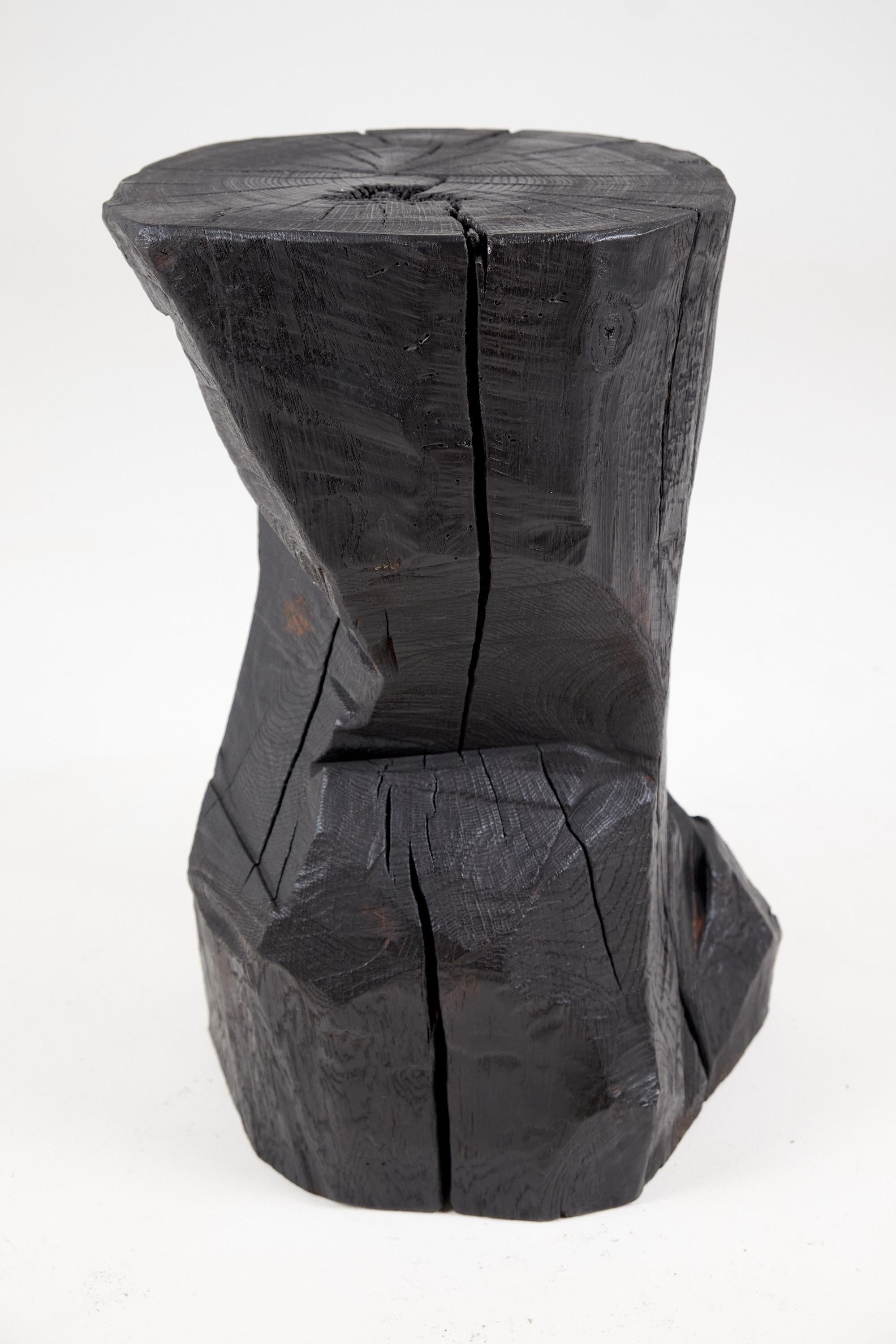 Solid_Burnt_Black_Wood,_Rustic_Sculptural_Side_Table
