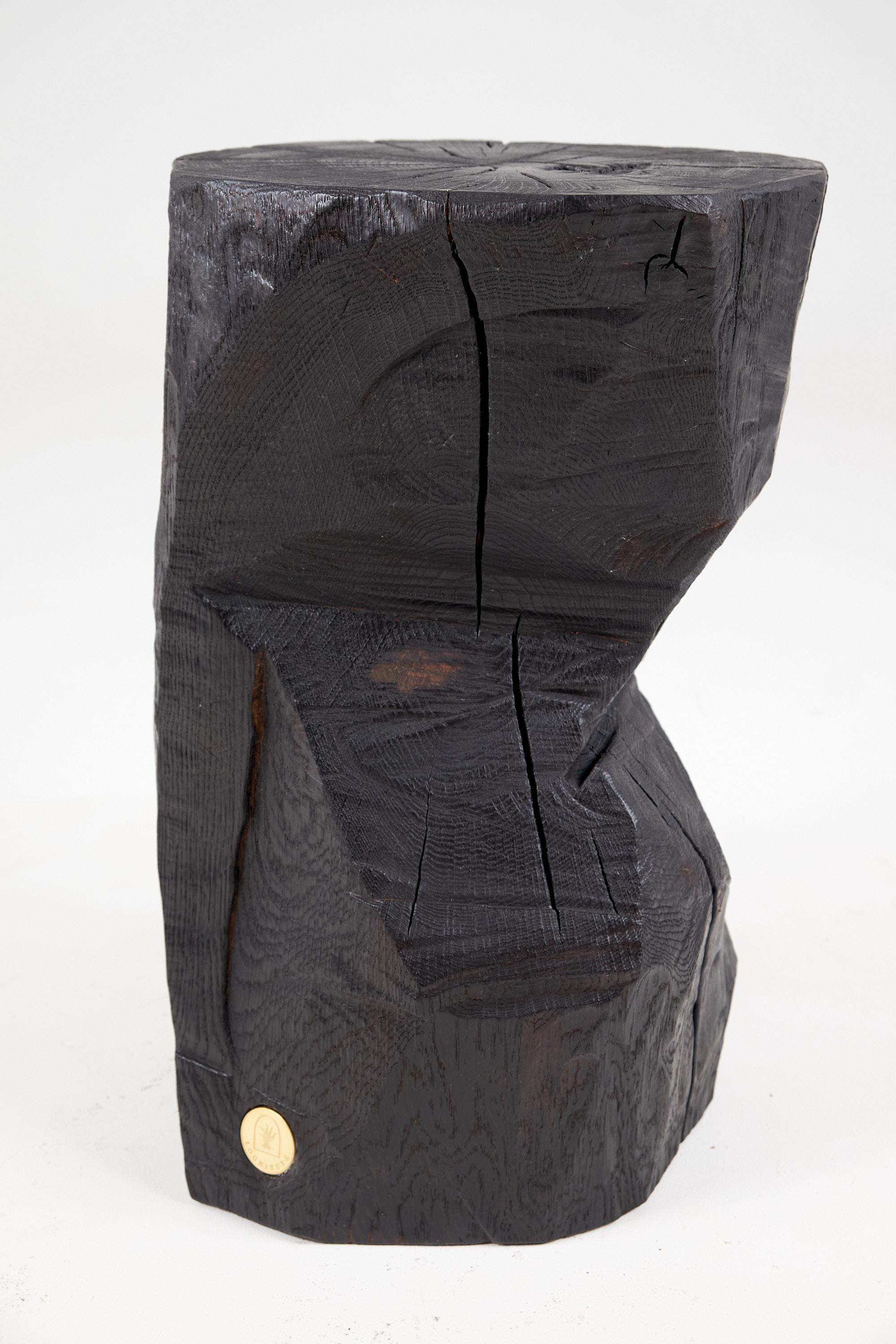 Solid_Burnt_Black_Wood,_Rustic_Sculptural_Side_Table
