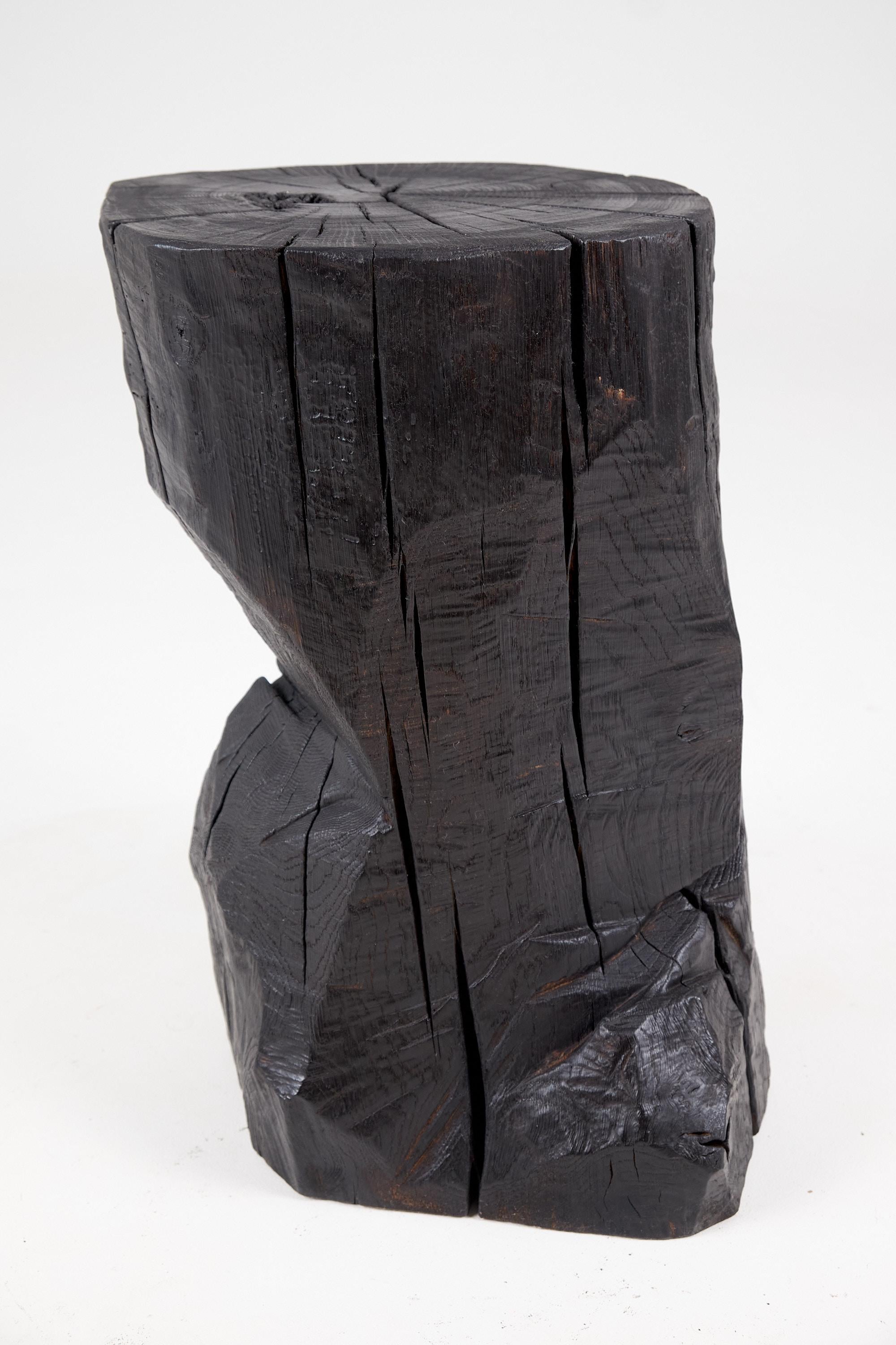 Solid_Burnt_Black_Wood,_Rustic_Sculptural_Side_Table
