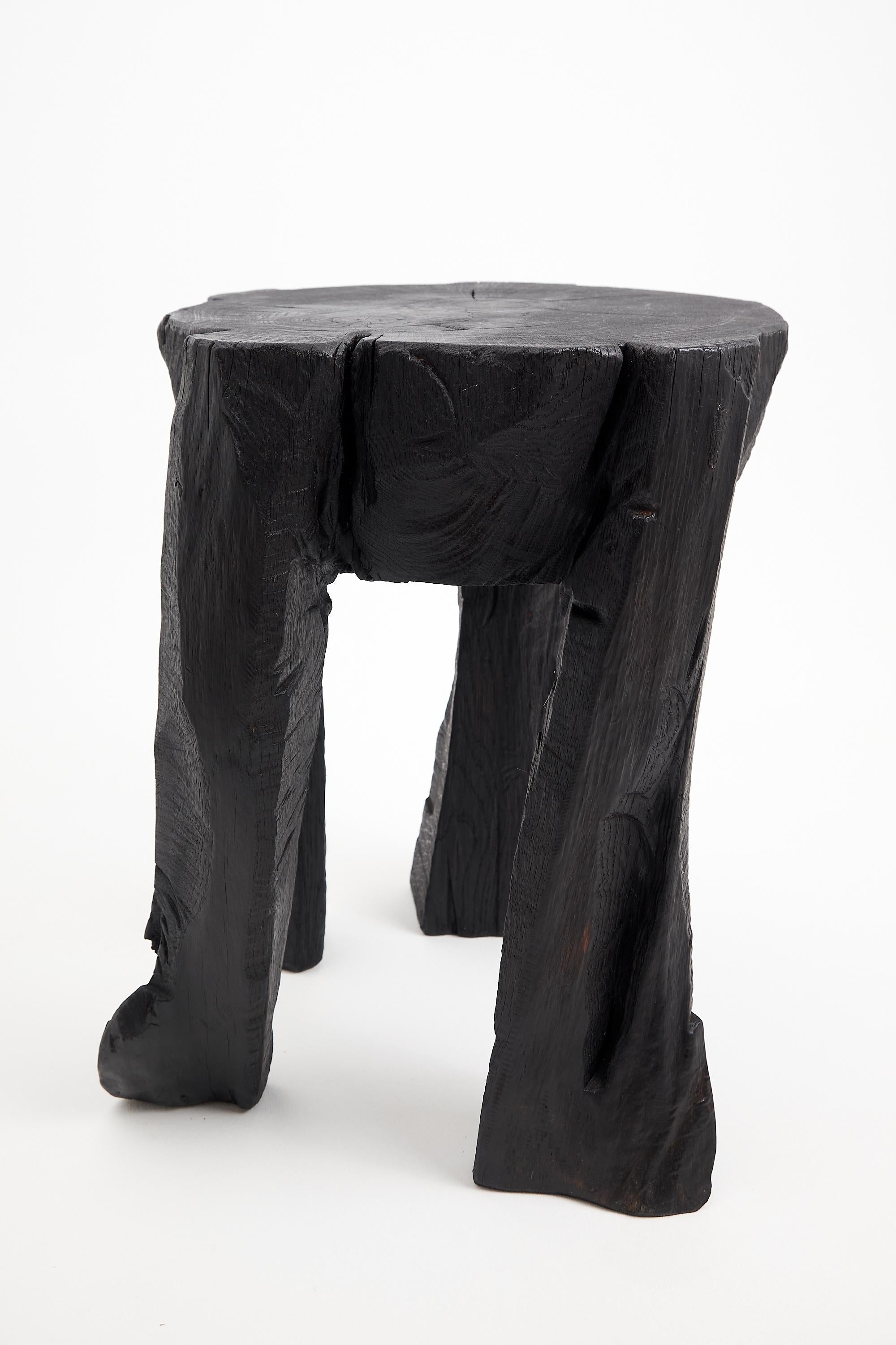 Solid_Burnt_Wood,_Oak,_Coffee_Table,_Side_Table,_Chainsaw_Carved
