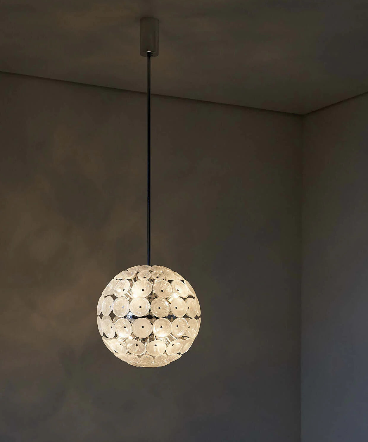 Sputnik_Lamp_with_Foam_Glass_disks_Cosack