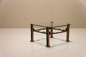 Square_Coffee_Table_In_Casted_Brass_And_Glass_Italy_1960_s