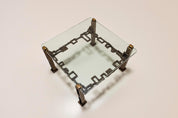 Square_Coffee_Table_In_Casted_Brass_And_Glass_Italy_1960_s
