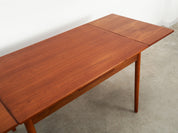 Teak_table_in_Danish_design_1970s_production_Denmark