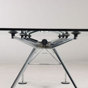 Tecno_Nomos_Table_Vintage_Design_Norman_Foster_Glass_1990s