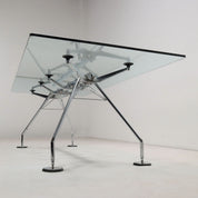 Tecno_Nomos_Table_Vintage_Design_Norman_Foster_Glass_1990s