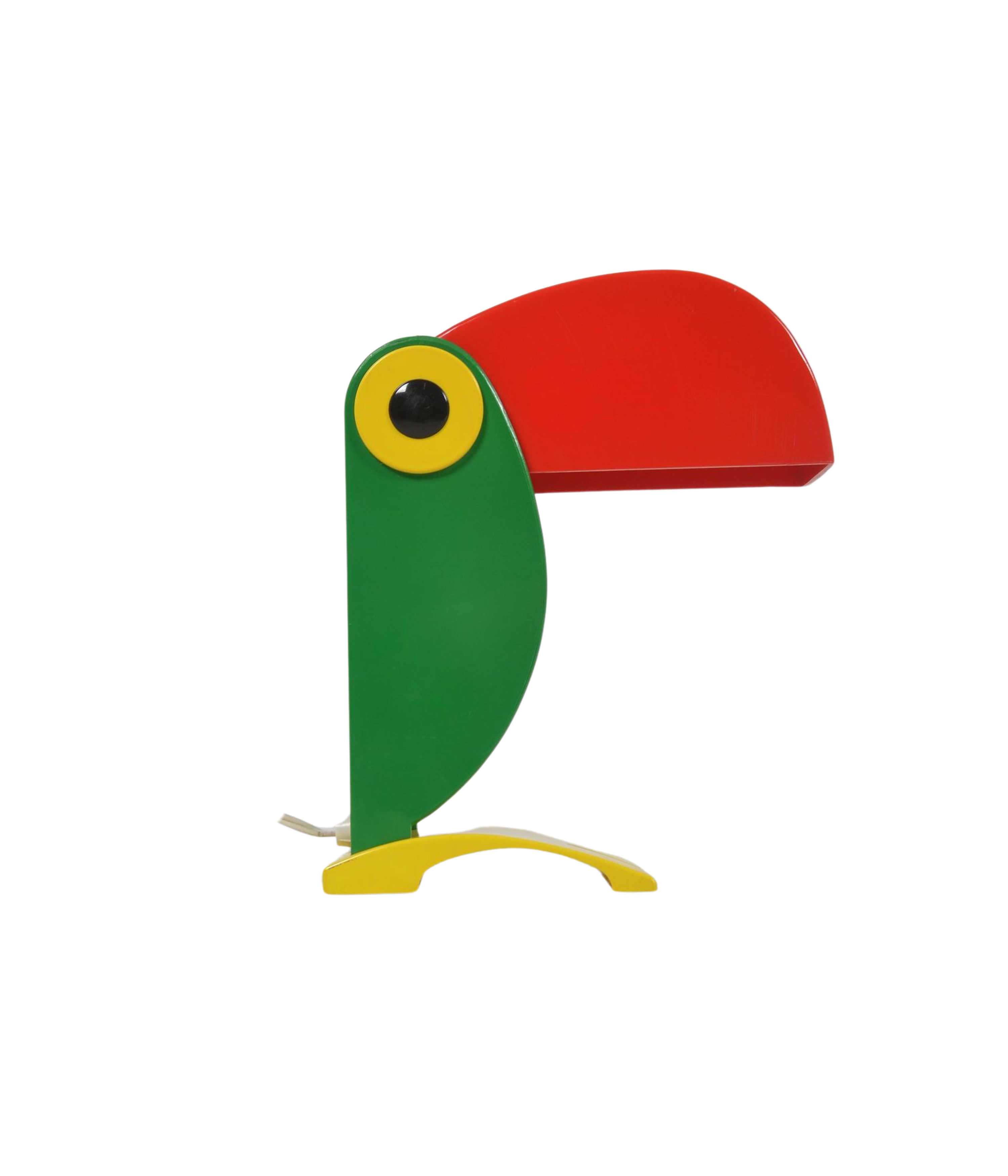 Toucan_lamp_designed_by_Enea_Ferrari_for_Old_Timer_Ferrari,_1970