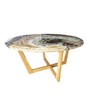 Unique_Circular_Italian_Breccia_Marble_top_dining_table