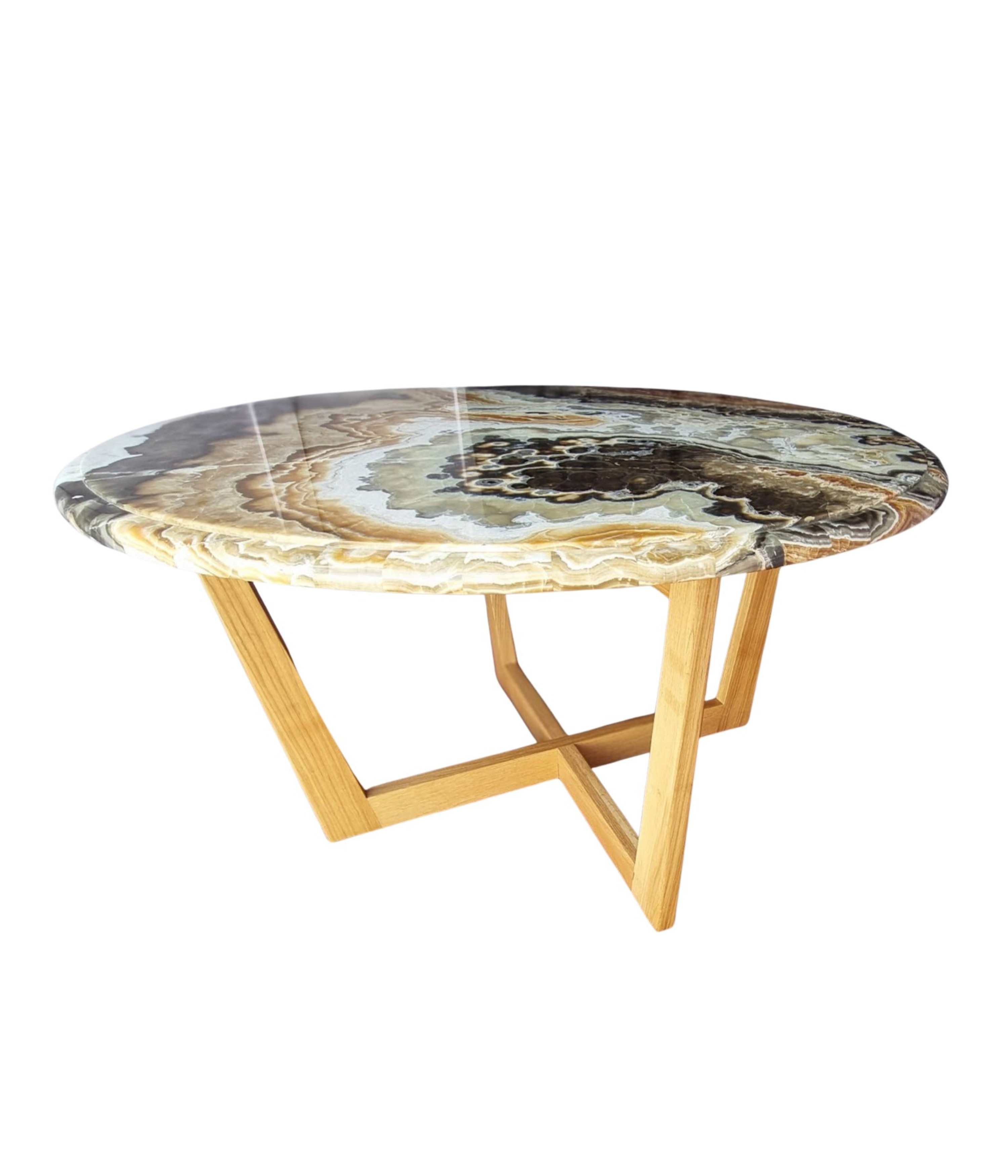 Unique_Circular_Italian_Breccia_Marble_top_dining_table
