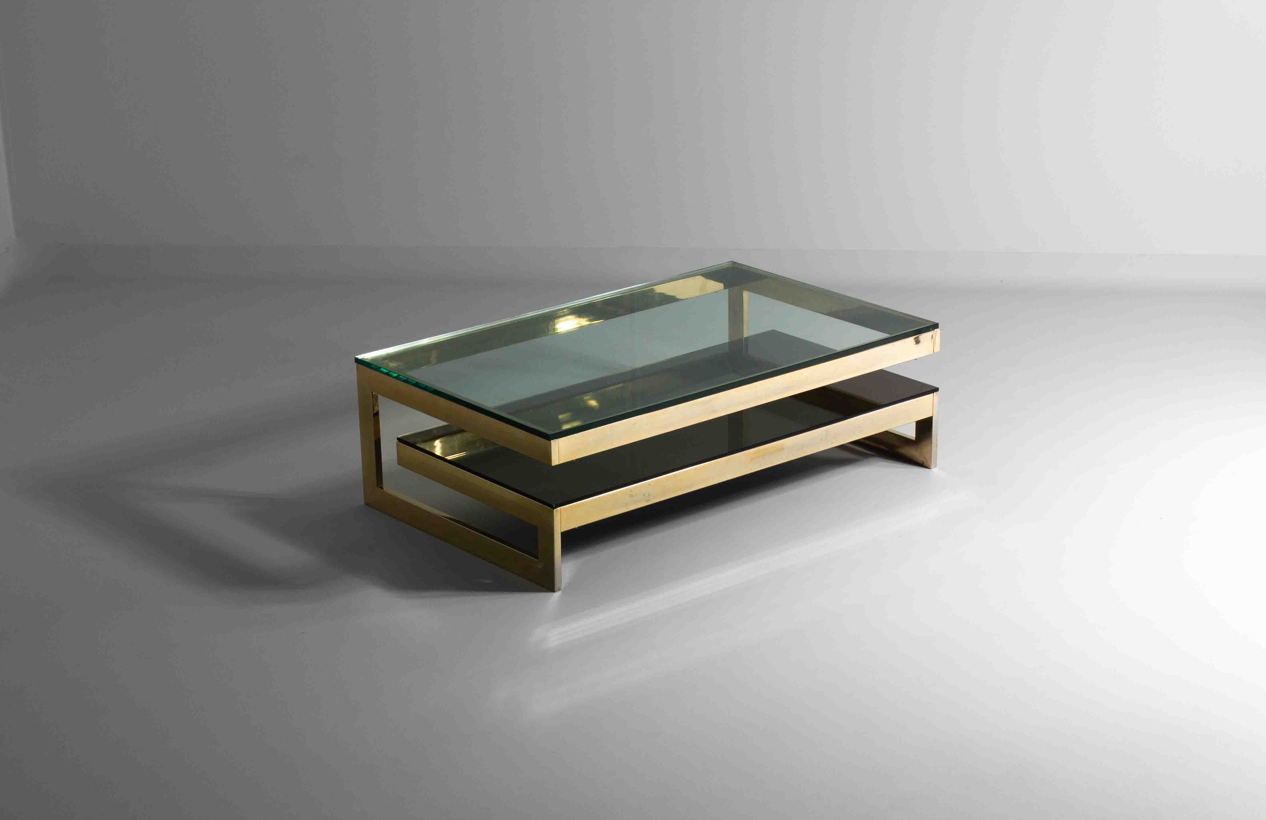 Unique_G-shaped_coffee_table_by_Belgochrom_1970s
