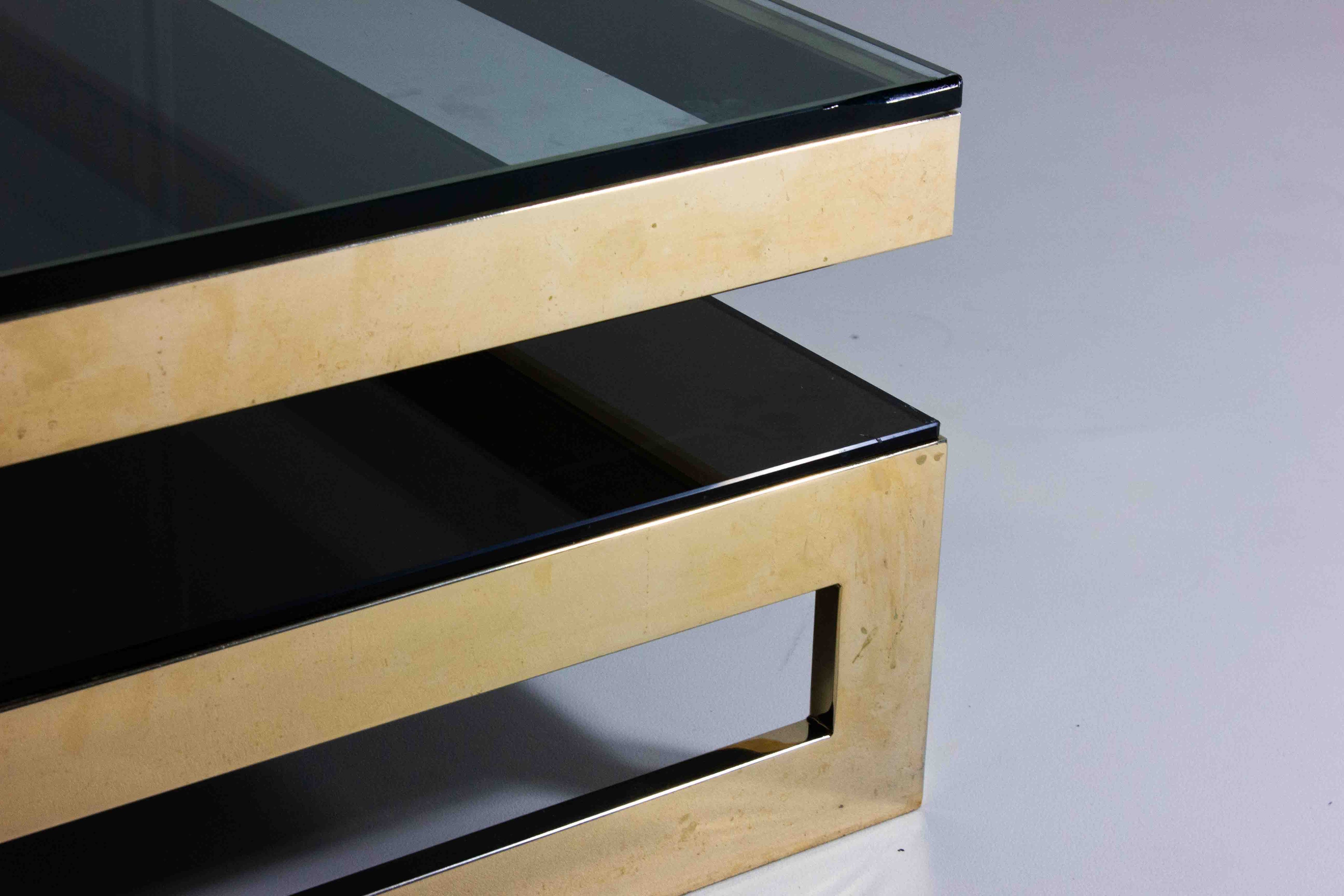 Unique_G-shaped_coffee_table_by_Belgochrom_1970s