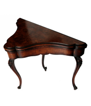 English Console Game Table, Late 18th Century