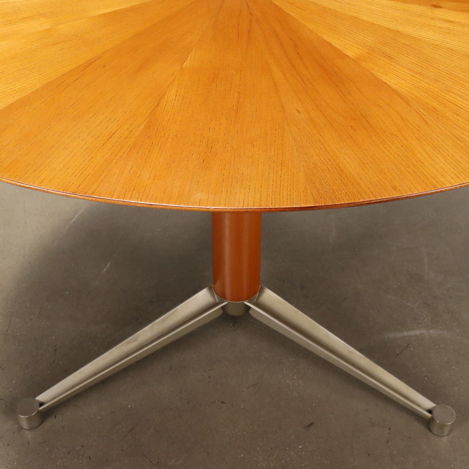 Vintage_1960s_Table_Teak_Brass_Restored