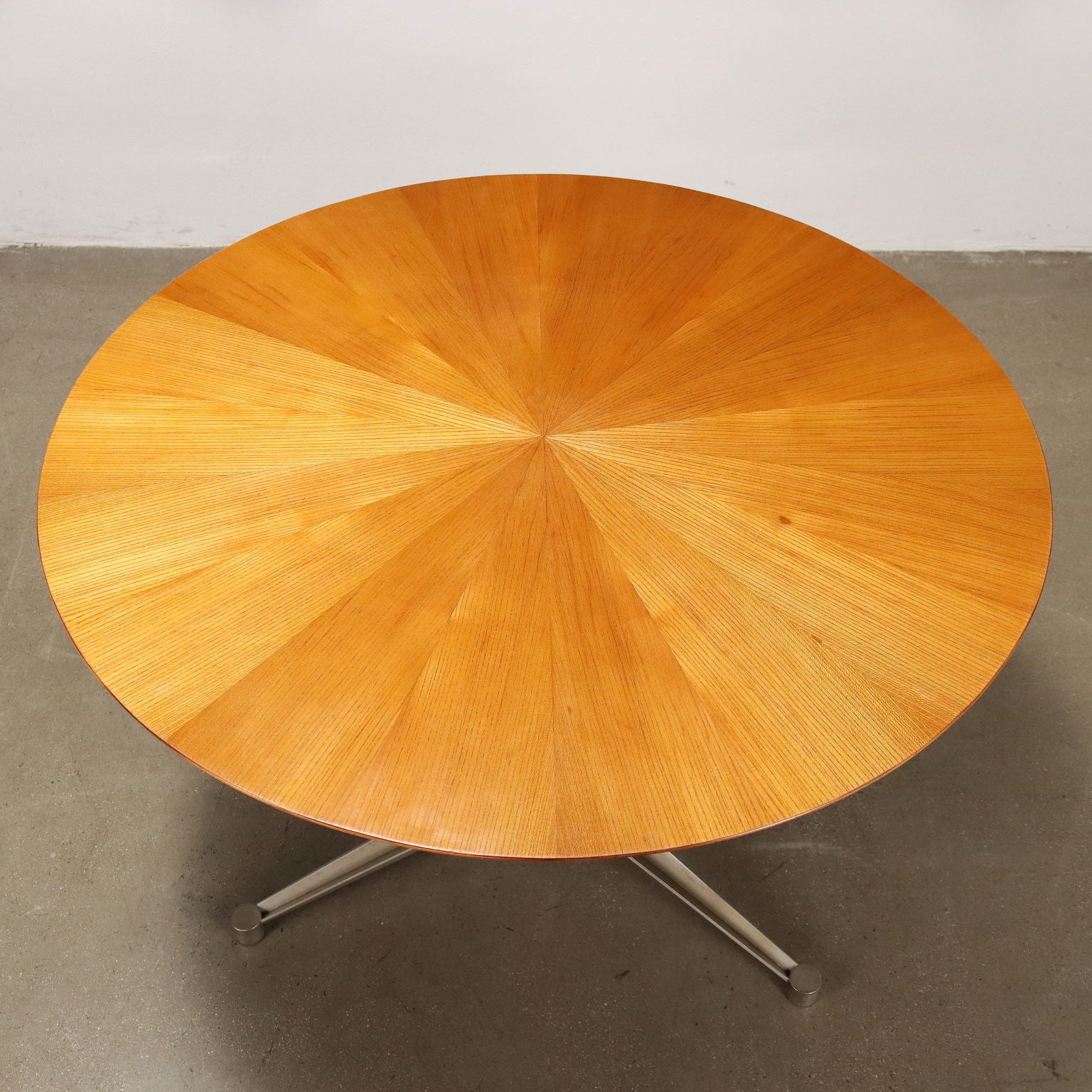 Vintage_1960s_Table_Teak_Brass_Restored