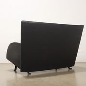 Vintage_1980s_Sofa_Velvet_Leatherette_with_Pillowcases_Italy