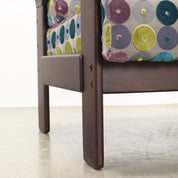 Vintage_Armchair_Beech_Fabric_Italy_1970s