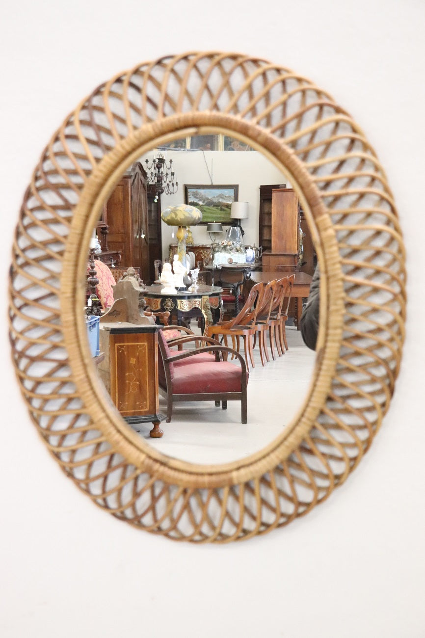 Vintage_Bamboo_Oval_Wall_Mirror_1960s