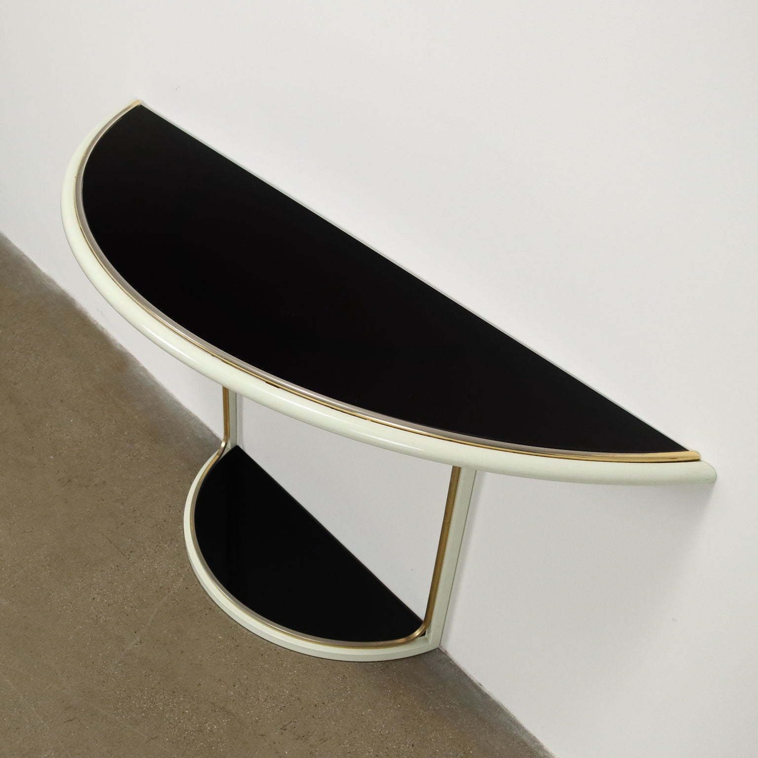 Vintage_Console_Design_Tommaso_Barbi_Metal_Brass_1970s