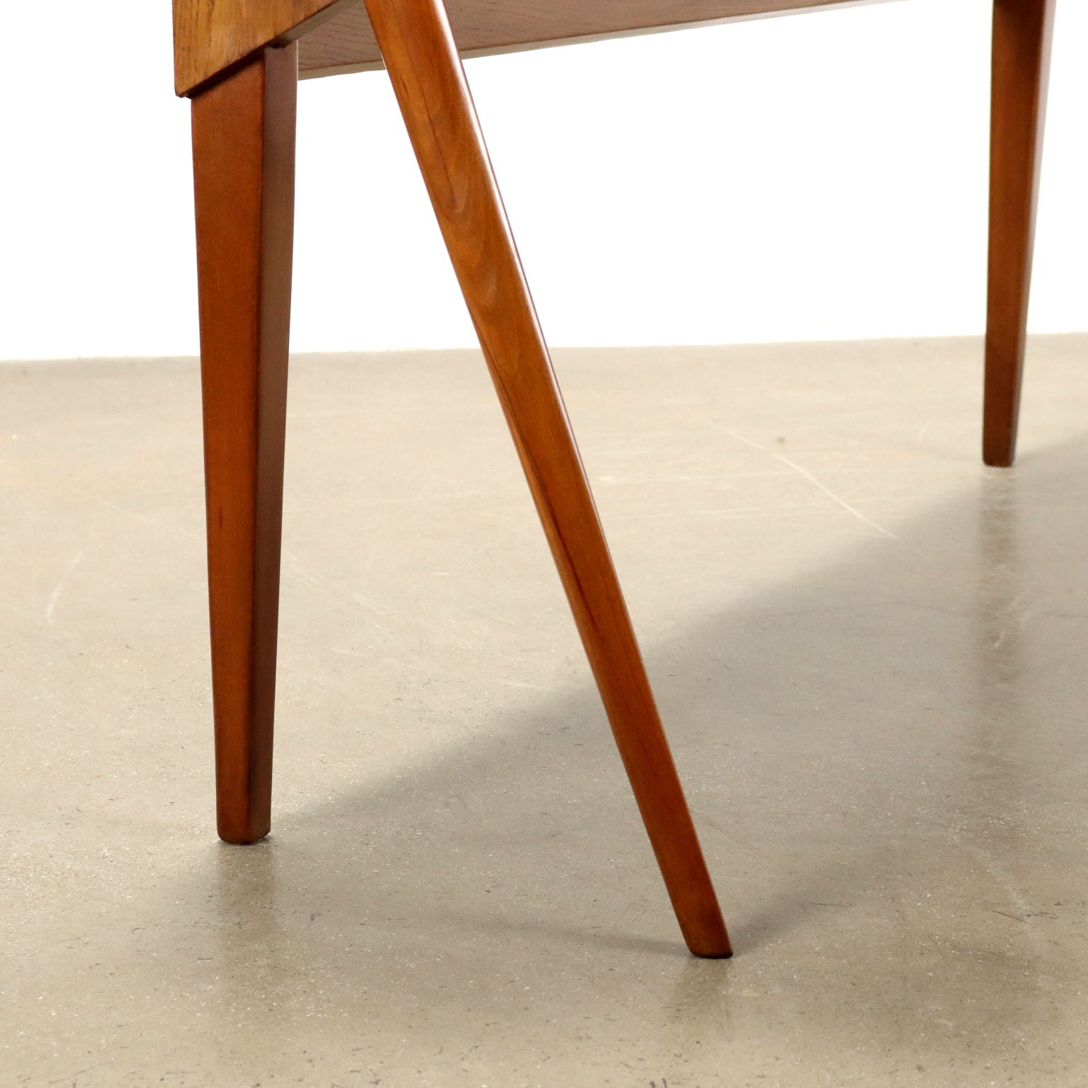 Vintage_Console_Oak_Veneer_Brass_Italy_1950s_Restored