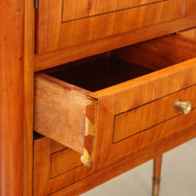 Vintage_Cupboard_Cherry_Veneer_Brass_1950s