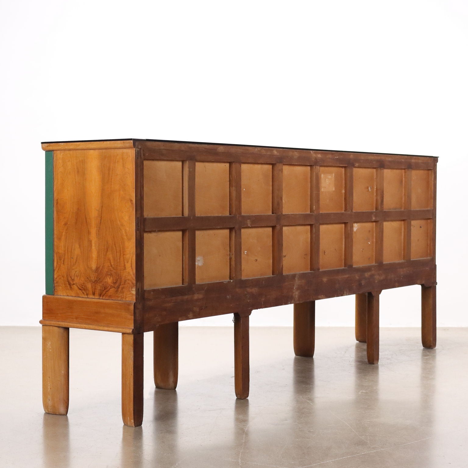 Vintage_Cupboard_Walnut_Veneer_Leatherette_1940s