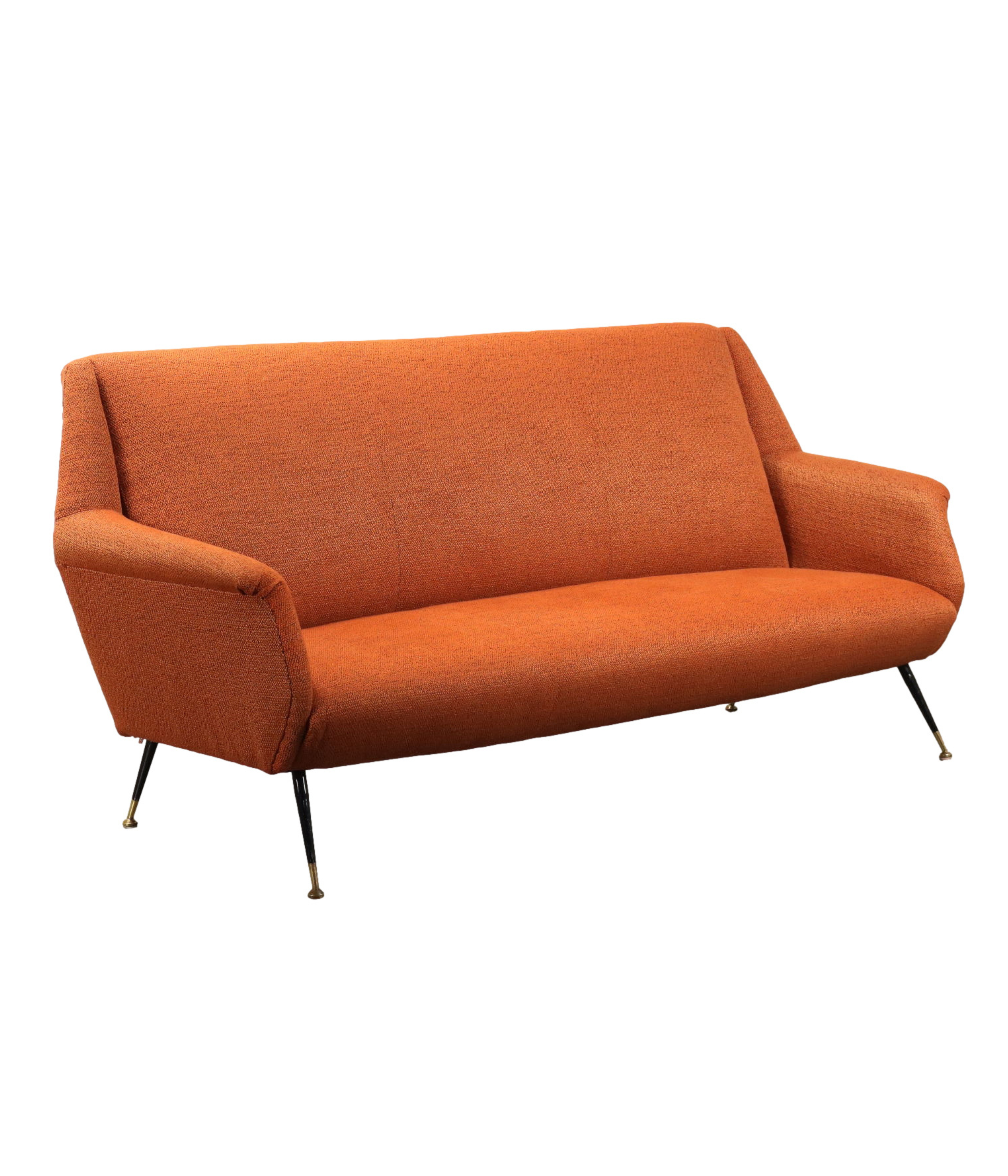 Vintage_Sofa_Fabric_Brass_Metal_Italy_1950s