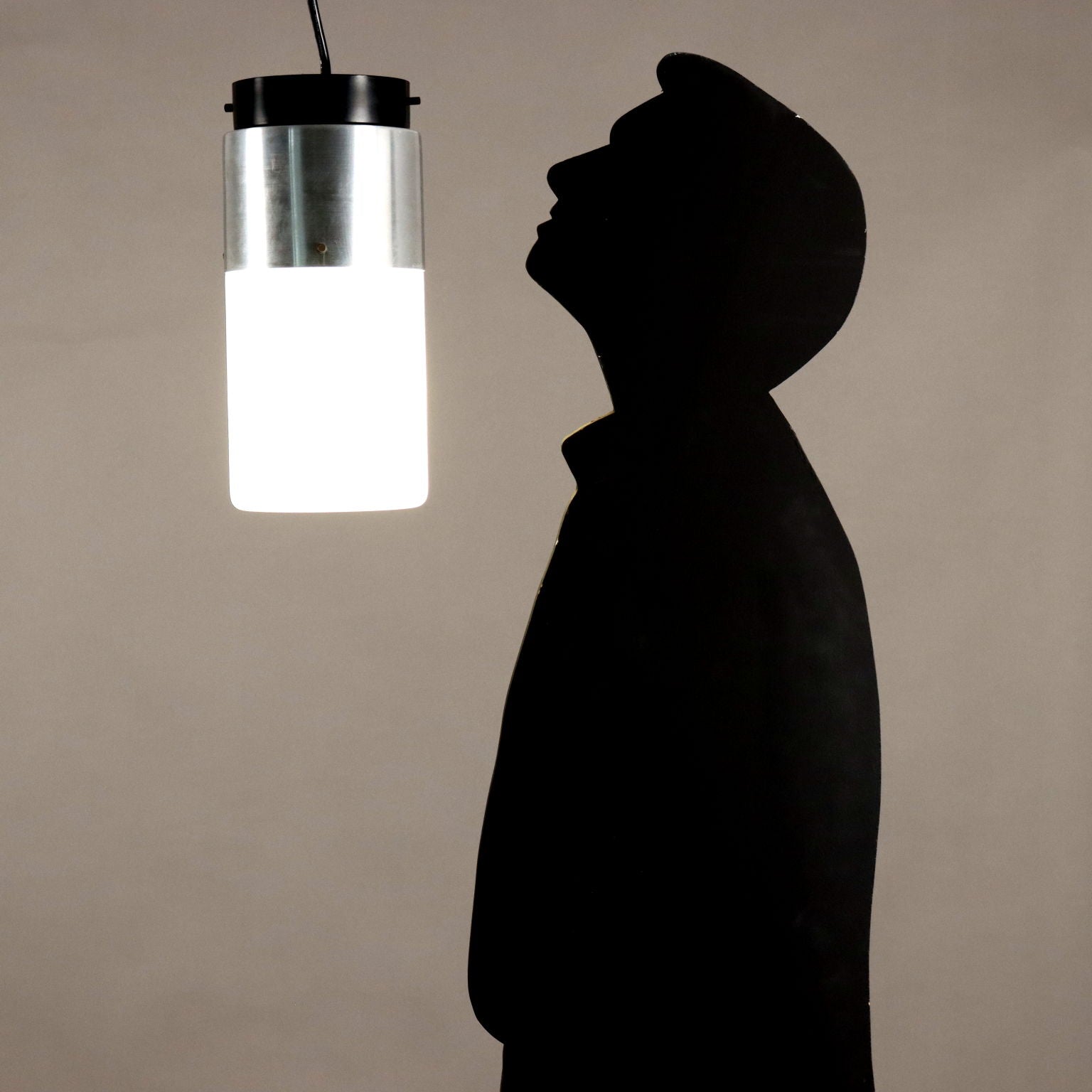 Vintage_Stilnovo_Ceiling_Lamp_Aluminium_1960s