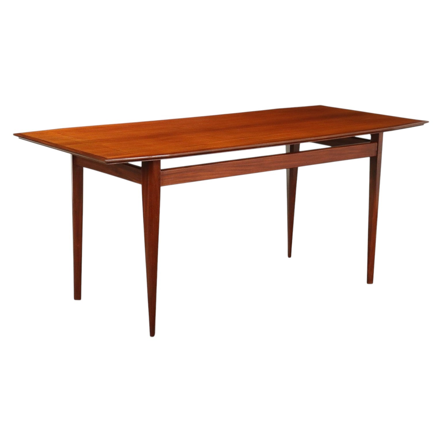 Vintage_Table_Beech_Mahogany_Veneer_Design_Italy_1960s_Restored