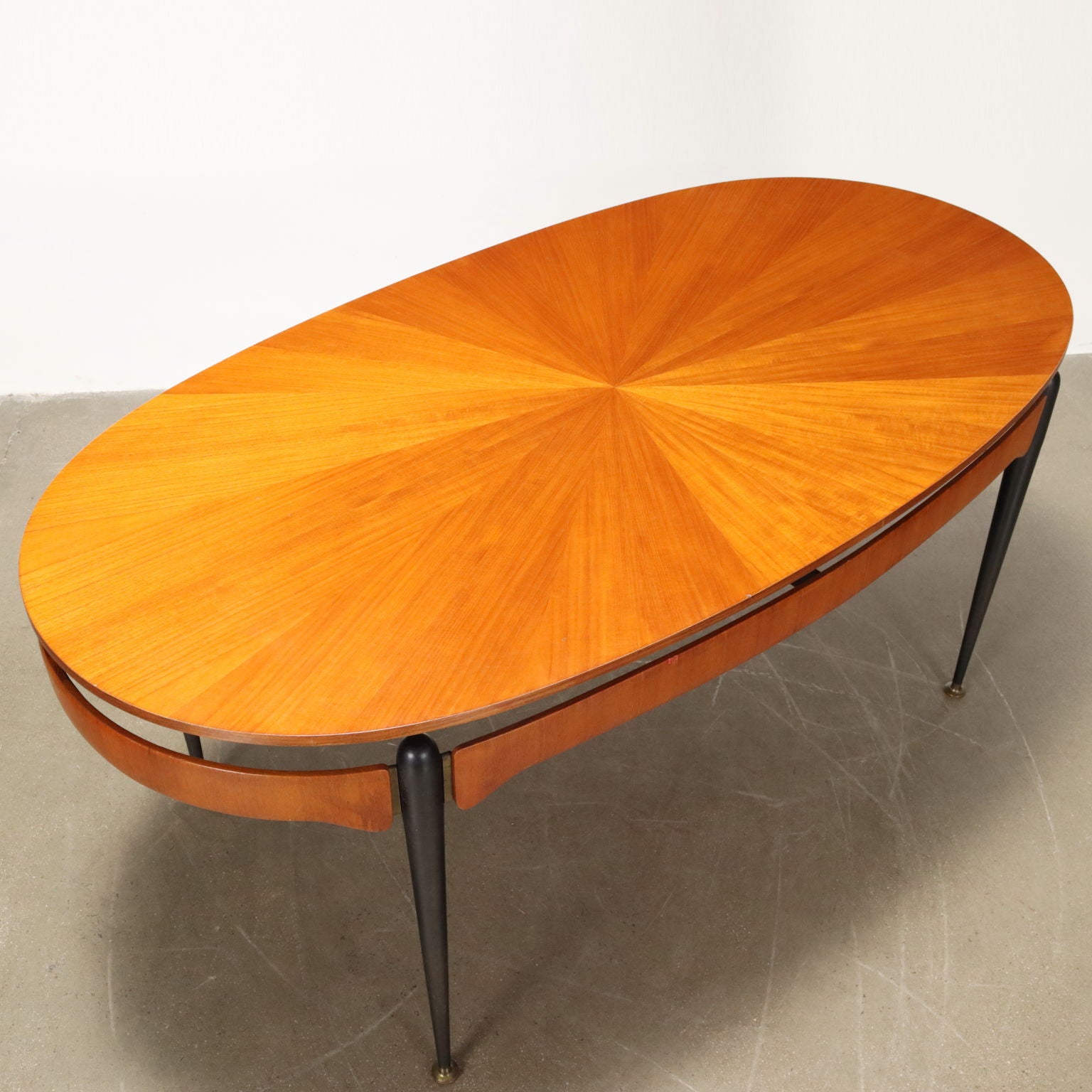 Vintage_Table_Design_Silvio_Cavatorta_Mahogany_Metal_1950s