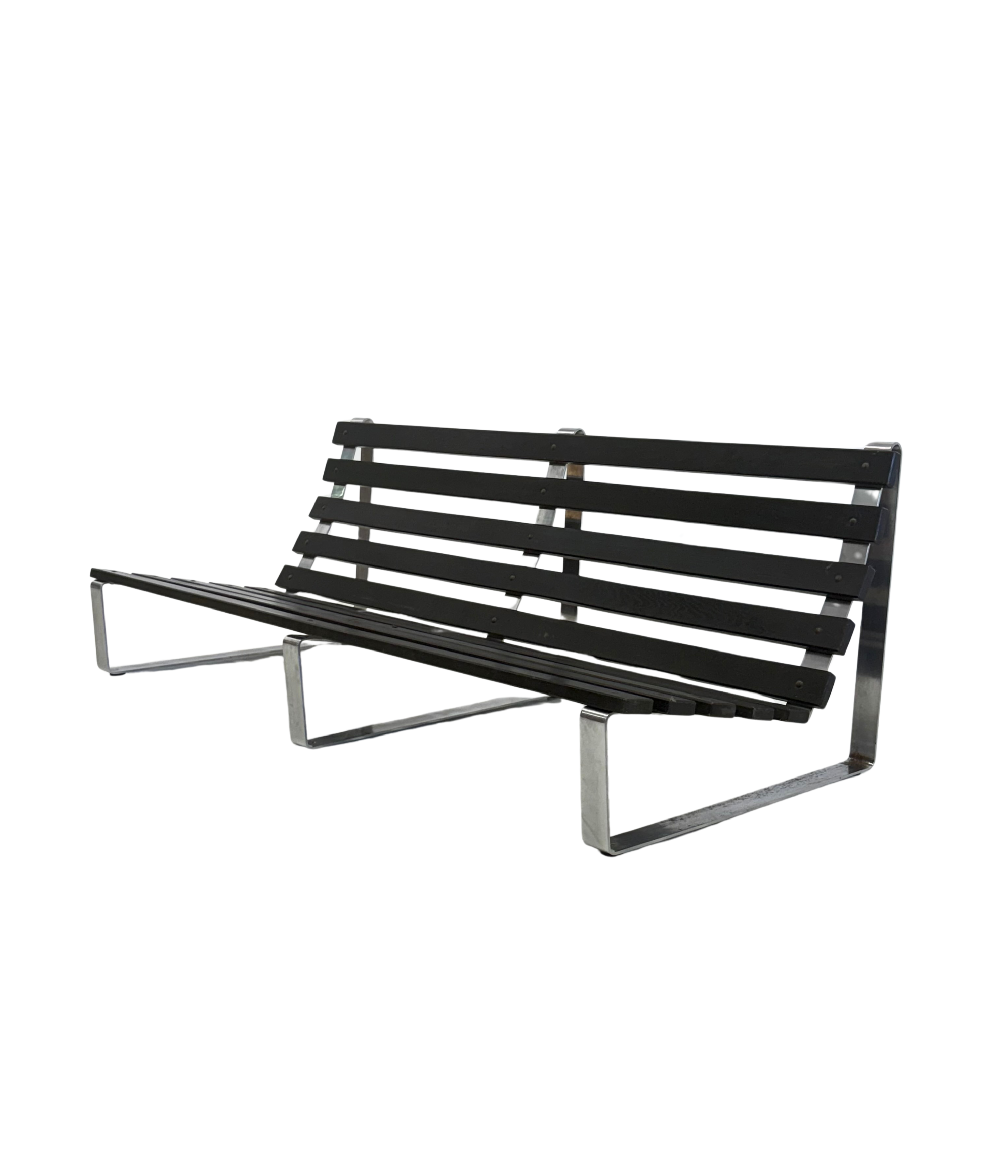 Vintage_slatted_bench_by_Kho_Liang_Ie_for_Artifort