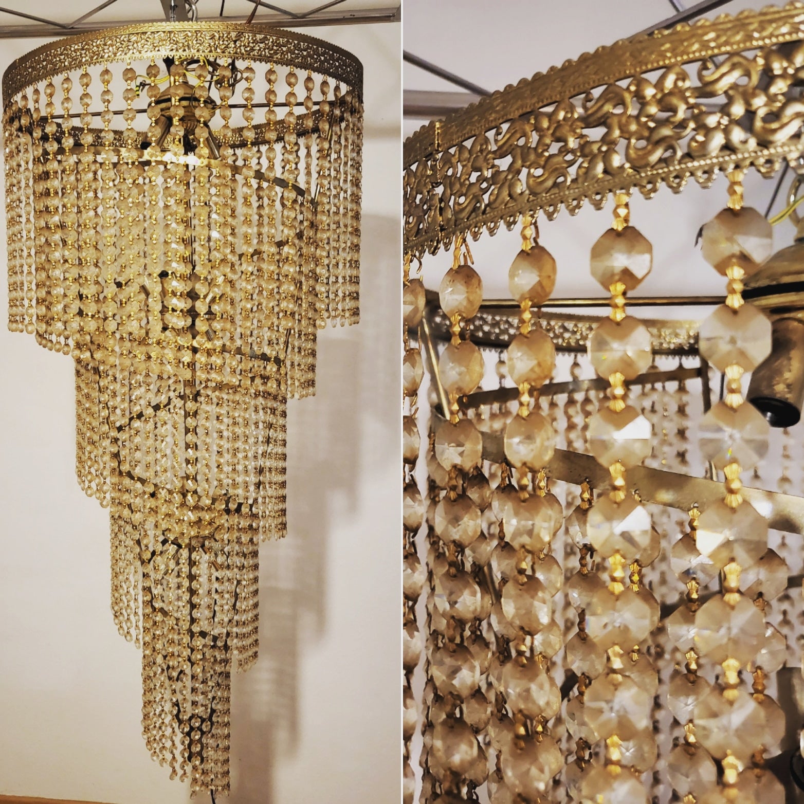 Waterfall_chandelier_from_Germany_1960