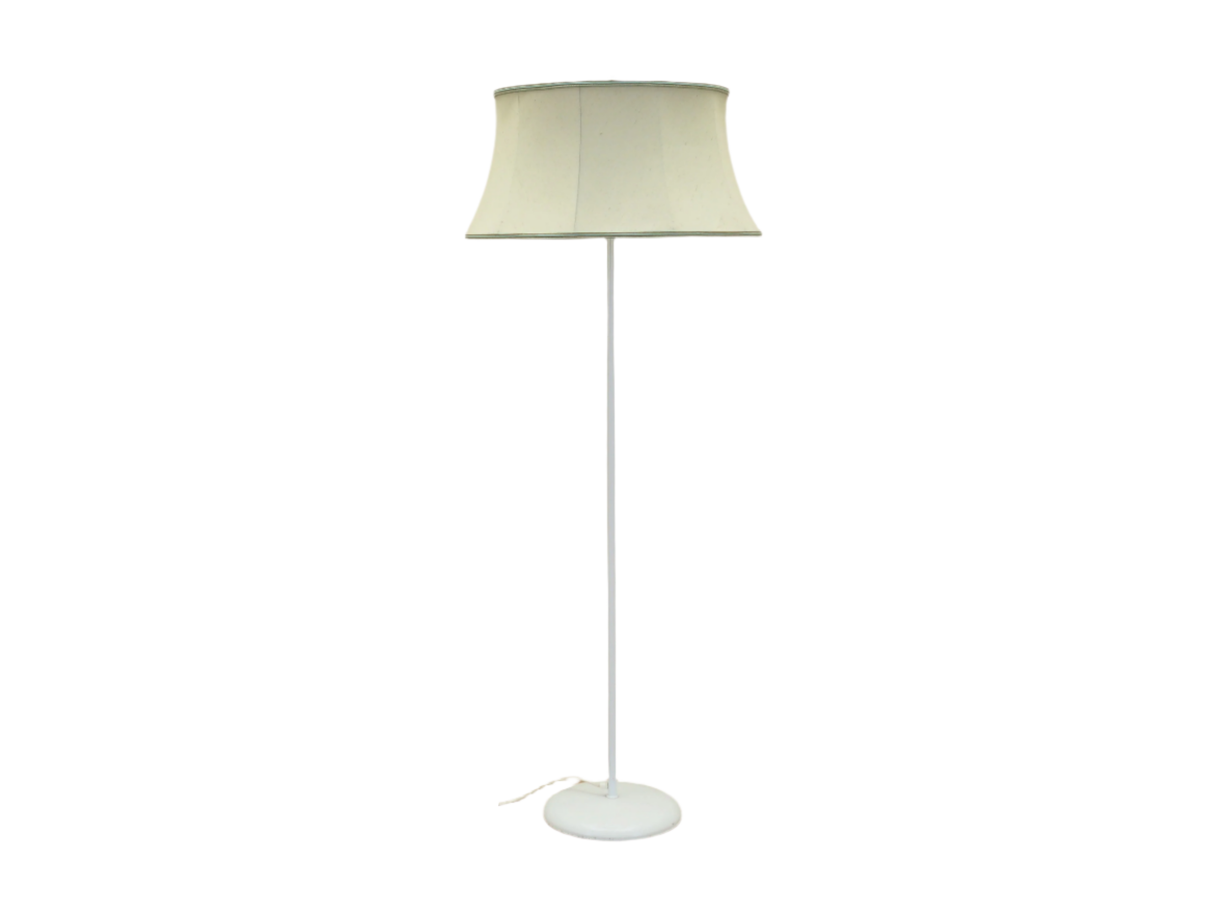 White_Floor_lamp_in_Danish_design_1970s_production_Denmark