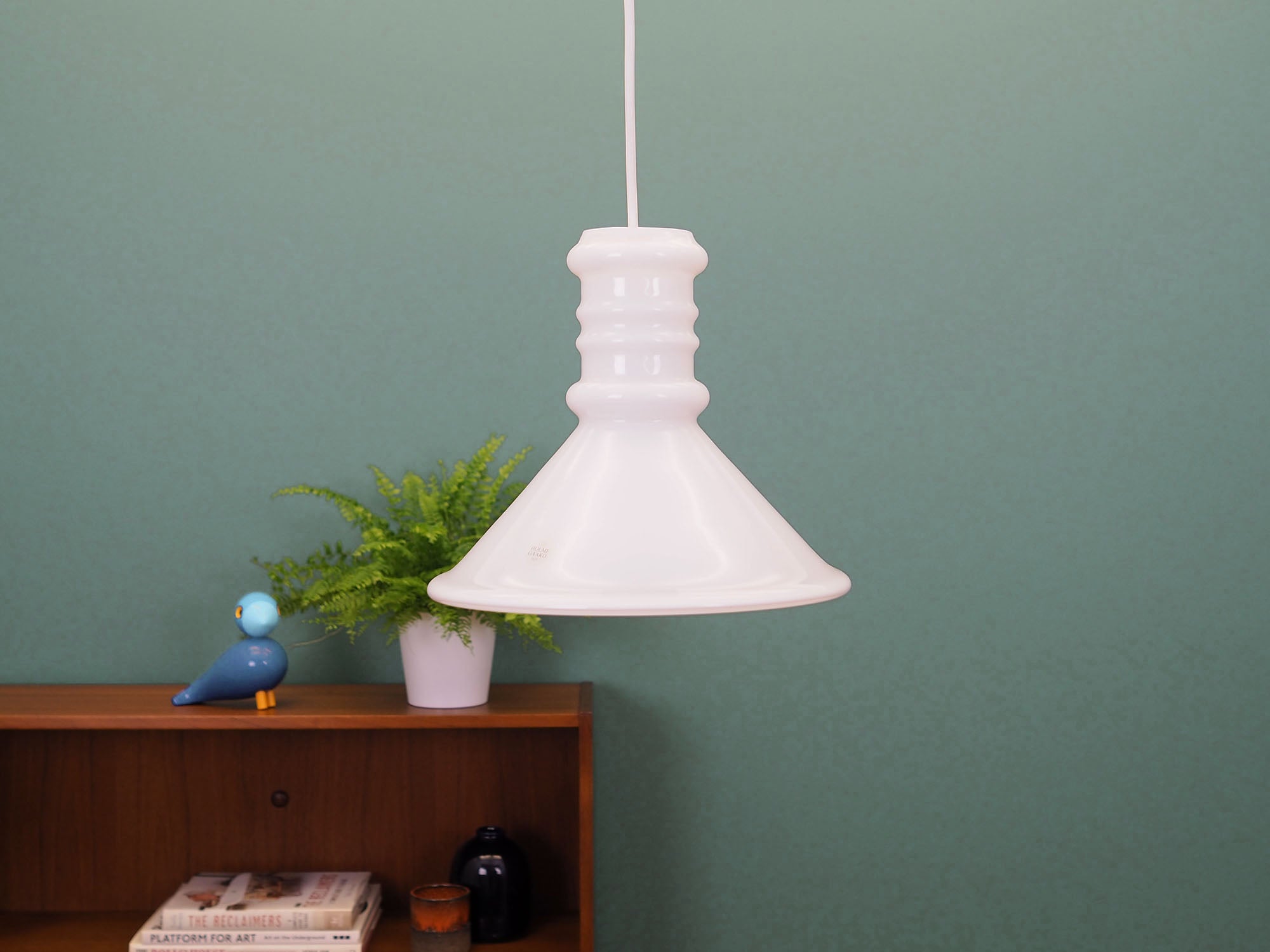 White_Pendant_Lamp_by_Holmegaard_1970s